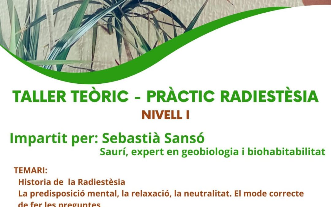 Taller teòric-pràctic de radiestèsia nivell I